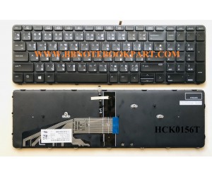 HP Compaq Keyboard คีย์บอร์ด Probook 450 G3 G4 455 G3 470 G3  ภาษาไทย อังกฤษ